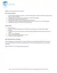 Example of Junior Accountant Resume Template