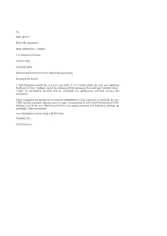 National Letter of Intent Sample Template