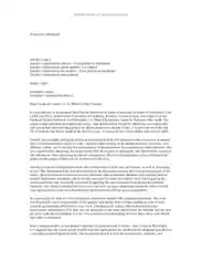 Sample College Recommendation Letter Template
