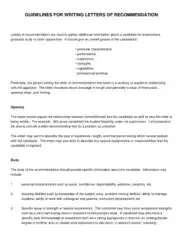 Free Download PDF Books, Sample Teaching Position Recommendation Letter Template