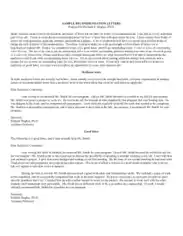Sample Student Recommendation Letter Template