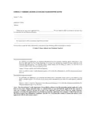 Adverse Action and Counteroffer Notice Form Template