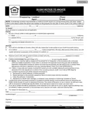 Free Download PDF Books, 30 Day Eviction Notice Form Template