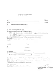 Free Download PDF Books, Printable Eviction Notice Form Template