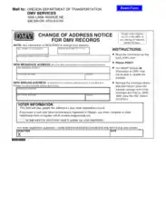 Free Download PDF Books, DMV Change of Address Notice Form Template