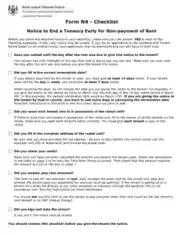 Free Download PDF Books, Notice to End Tenancy Template