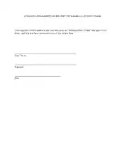 Free Download PDF Books, Official Receipt Notice Form Template