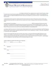Medical Records Certification Form in PDF Template