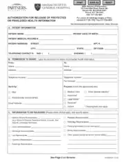 Medical Records Release Form to Download Template