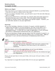 Free Download PDF Books, Blank Consent Order Form Template