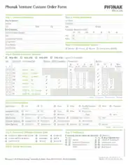 Custom Order Form Printable Template