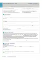 Debit Order Application Form Template