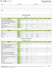 Free Download PDF Books, Sample Paper Order Form Template