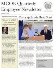 Mcoe Newsletter July 2014 Template