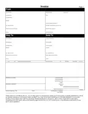 Free Download PDF Books, Free Blank Printable Invoice Form Template