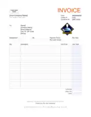 Free Download PDF Books, Catering Invoice Excel Template
