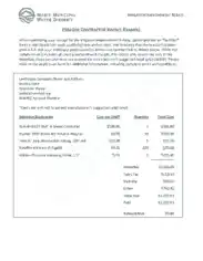 Sample Itemized Contractor Invoice Template
