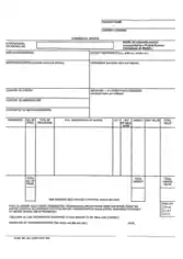 Generic Commercial Invoice Free Template