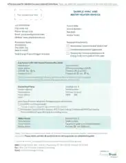 HVAC And Water Heater Invoice Template