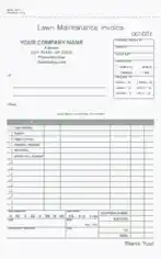 Free Download PDF Books, Lawn Caremaintenance Invoice Sample Template