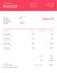 Free Download PDF Books, Wedding Photography Invoice Template