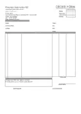Sales Order Invoice Template