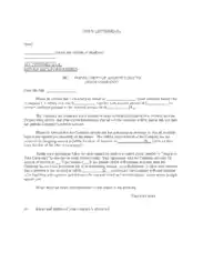 Non Payment Invoice Letter Template