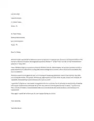 Nurse Resignation In Formal Letter Format Template
