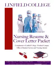 Nursing Resume and Cover Letter Template