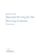 Registered Nurse Resume Sample Template