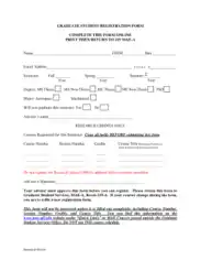 Free Download PDF Books, Graduate Student Registration Form Template