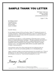 Free Download PDF Books, Graduation Thank You Letter Example Template