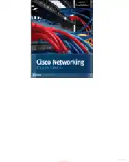 Cisco Networking Essentials, Pdf Free Download