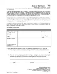 Free Download PDF Books, Alternate Name Affidavit Form Template