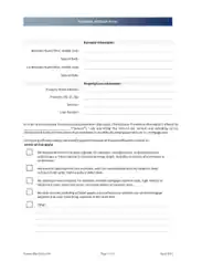 Free Download PDF Books, Hardship Affidavit Housing Form Template
