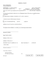 Notarized General Affidavit Form Template