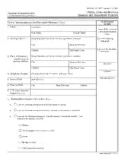 Form I 864A Affidavit of Support Template