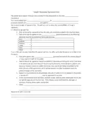 Sample Roommate Lease Agreement Form Template