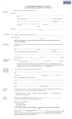 Standard Lease Agreement Form Template