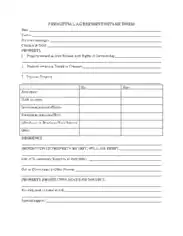 Free Download PDF Books, Simple Prenuptial Agreement Intake Form Template