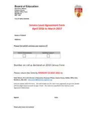 Free Download PDF Books, Service Level Agreement Form Template