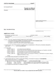 Free Download PDF Books, Wisconsin Small Estate Affidavit Form Pr 1831 Form Template