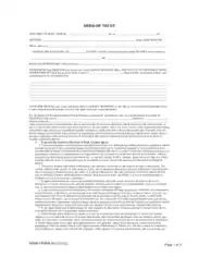 Free Download PDF Books, Idaho Deed Of Trust Form Template