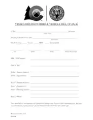 Free Download PDF Books, Colorado Boat Bill of Sale Form Template