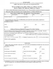 Florida Vehicle Boat Bill Of Sale 82050 Form Template