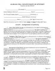 Free Download PDF Books, Alabama Real Estate Power Of Attorney Form Template