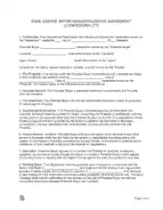 Real Estate Buyer Non Disclosure Agreement Nda Form Template