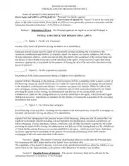 Vermont Real Estate Power Of Attorney Form Template