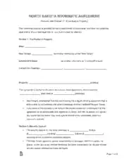 Free Download PDF Books, North Dakota Room Rental Agreement Form Template