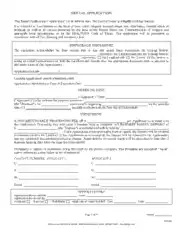 Missouri Rental Application Form Template